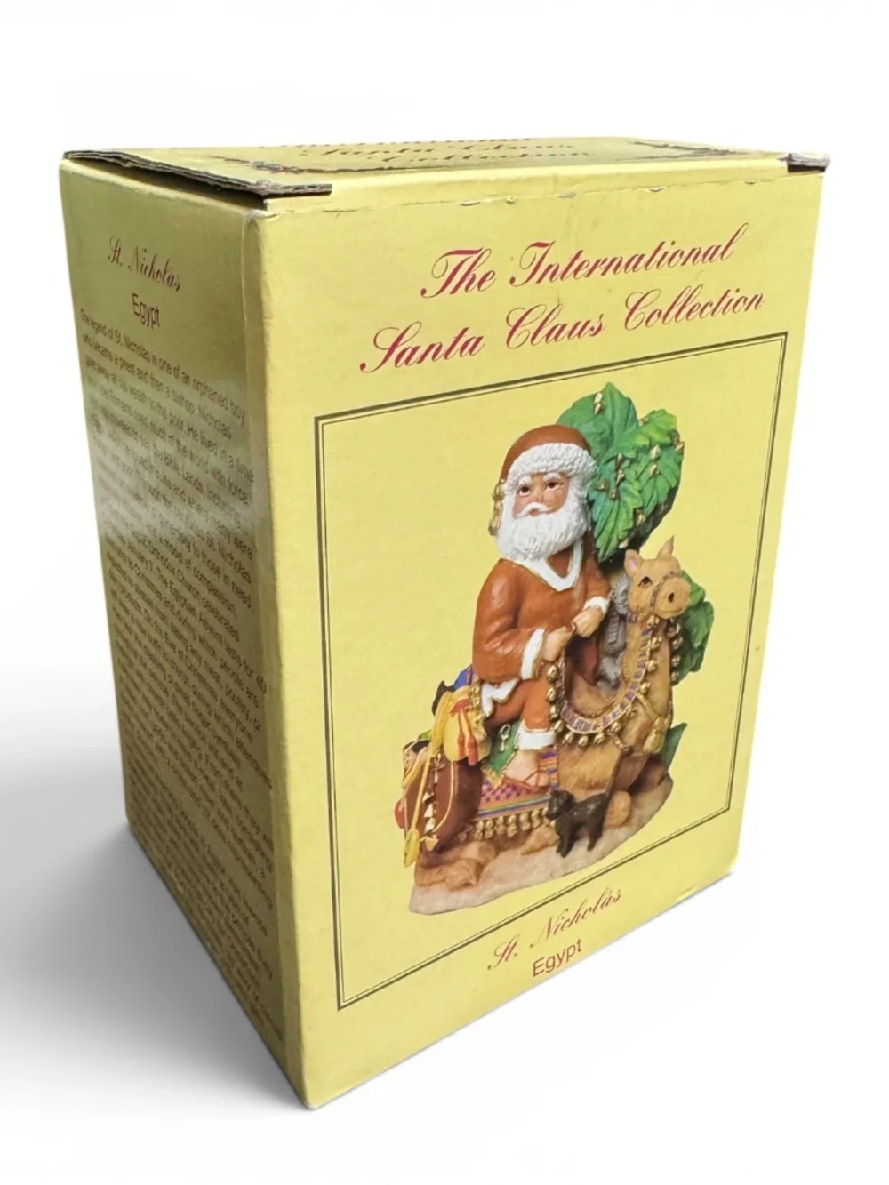 International Santa Collection SC93 St Nicholas Egypt Camel w Box